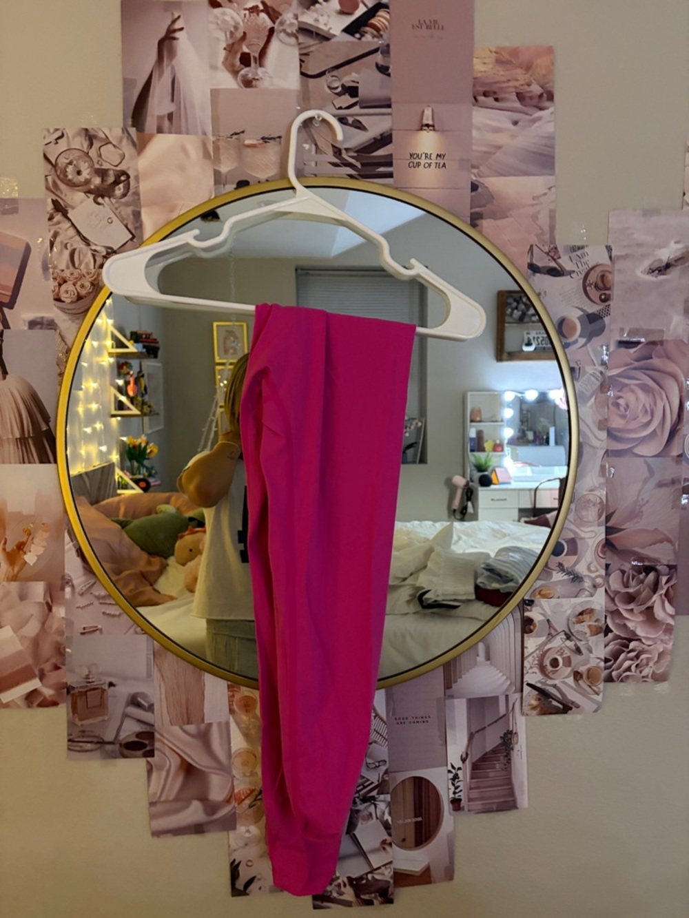 Bright Pink Leggings - Vibrant Activewear